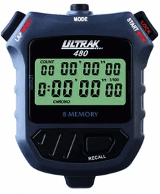 ULTRAK 480 Split Memory 2-Liner Stopwatch