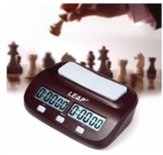 LEAP PQ9907s DIGITAL CHESS CLOCK COUNT UP and DOWN
