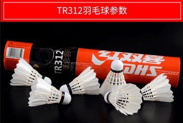DHS TR312 Badminton Shuttlecock Tube of 12 Speed 76