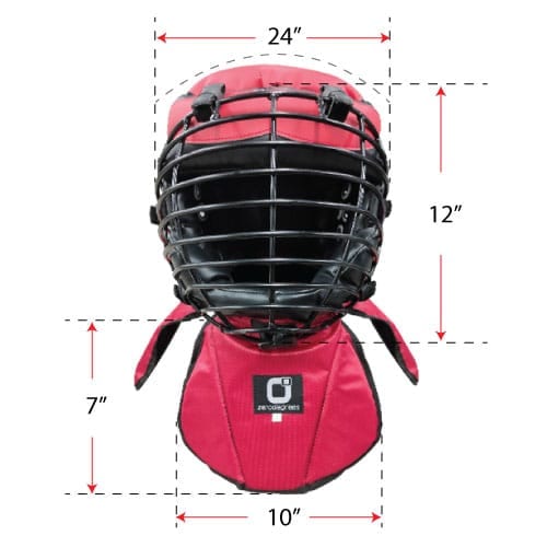 ARNIS HEADGEAR / PROTECTOR - RED - Image 8