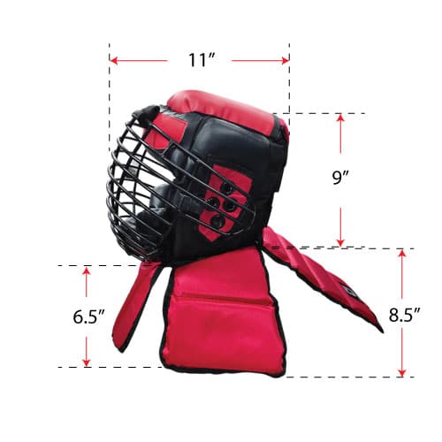 ARNIS HEADGEAR / PROTECTOR - RED - Image 9