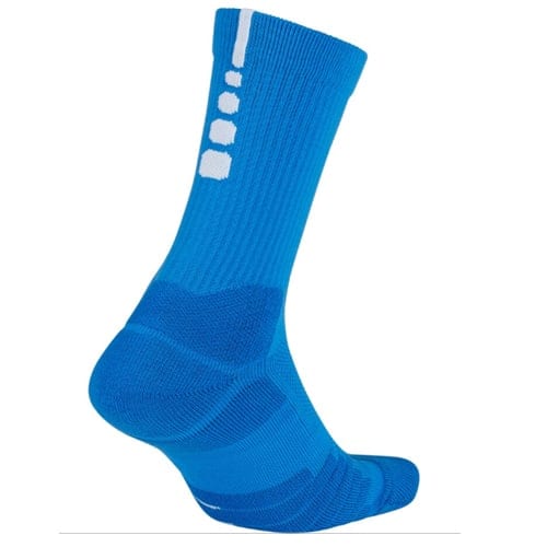 NIKE ELITE NBA BASKETBALL CREW SOCKS – AQUA BLUE - Image 2