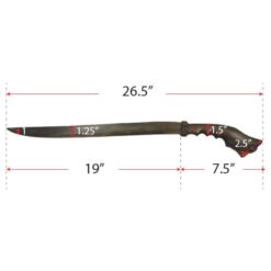 Wooden Kamagong Training Sword - Sansibar S2 - Image 9
