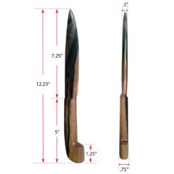 Wooden Kamagong Training Knife - Catrery - Image 7