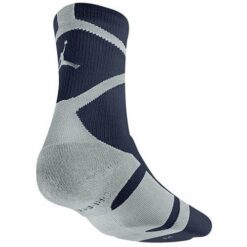 Alternative view of Air Jordan Jumpman Dri-FIT Crew Sock (Midnight Navy/Grey)