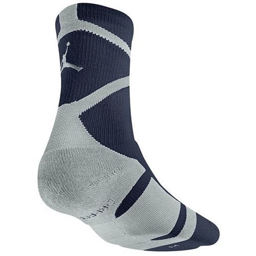 Air Jordan Jumpman Dri-FIT Crew Sock (Midnight Navy/Grey) - Image 2
