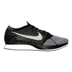 Nike Flyknit Racer - Men's (Black/White/Volt)