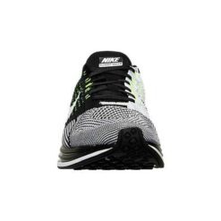 Nike Flyknit Racer - Men's (Black/White/Volt) - Image 6