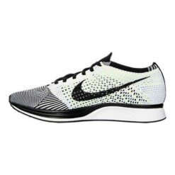 Nike Flyknit Racer - Men's (Black/White/Volt) - Image 5