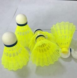 Alternative view of J NYLON PLASTIC BD Yellow Shuttlecocks Tube of 6