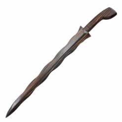 Wooden Kamagong Training Sword - Kris