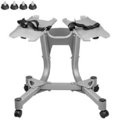 PROSPEC Adjustable Dumbbell Stand for 24kg and 40kg - Image 2