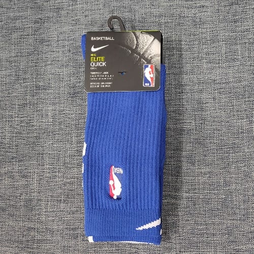 NIKE ELITE NBA BASKETBALL CREW SOCKS – ROYAL BLUE - Image 5