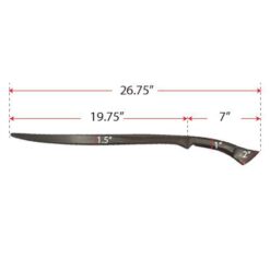 Wooden Kamagong Training Sword - Dahong Palay - Image 8