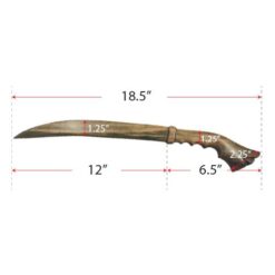 Wooden Kamagong Training Sword – Mini Ginunting - Image 9