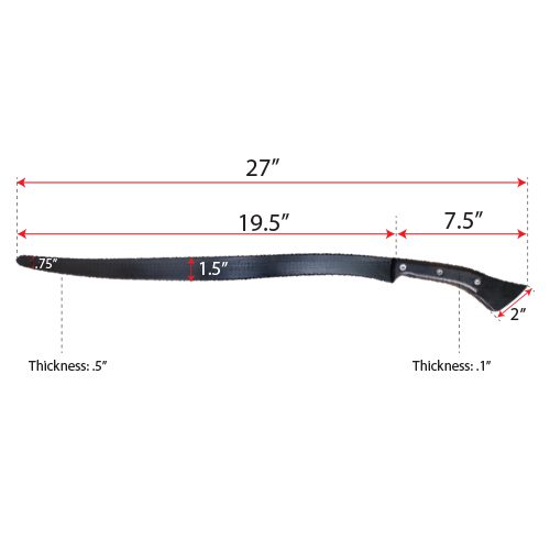 POLYMER TRAINING SWORD - DAHONG PALAY - Image 10