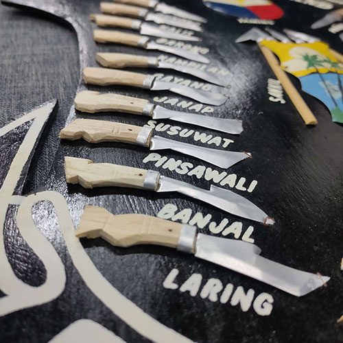 Martial Arts Weapons of Philippines Moroland Mindanao Plaque - Image 8