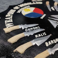 Martial Arts Weapons of Philippines Moroland Mindanao Plaque - Image 3