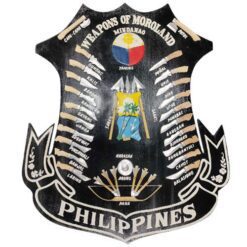 Martial Arts Weapons of Philippines Moroland Mindanao Plaque