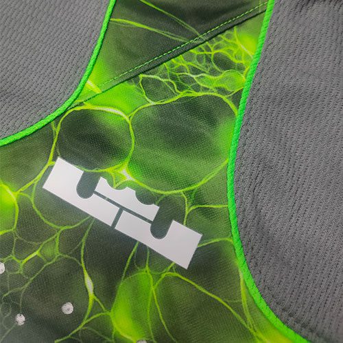 NIKE LEBRON HELIX ELITE SHORTS GRAY GREEN - Image 8