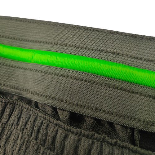 NIKE LEBRON HELIX ELITE SHORTS GRAY GREEN - Image 9