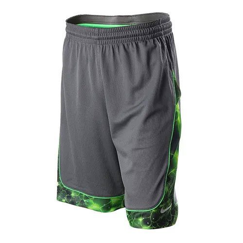 NIKE LEBRON HELIX ELITE SHORTS GRAY GREEN