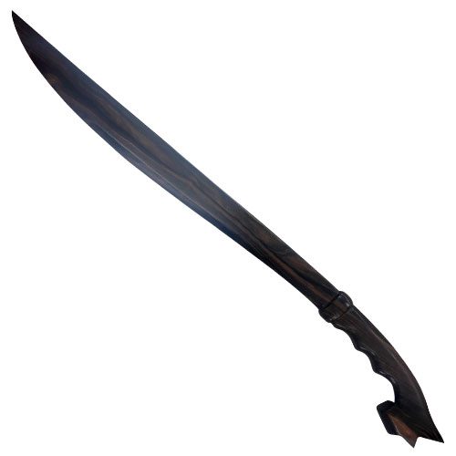Wooden Kamagong Training Sword - Itak K3