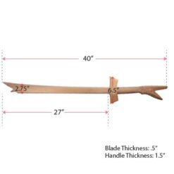 Wooden Yakal Training Sword - Kampilan K2 - Image 10