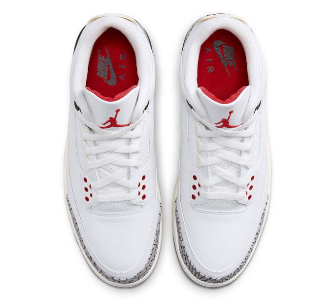 Air Jordan 3 White Cement Reimagined Top