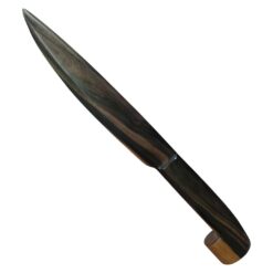 Alternative view of Wooden Kamagong Training Knife - Catrery